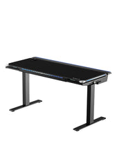 Schwarzte Atlas Gaming Desk